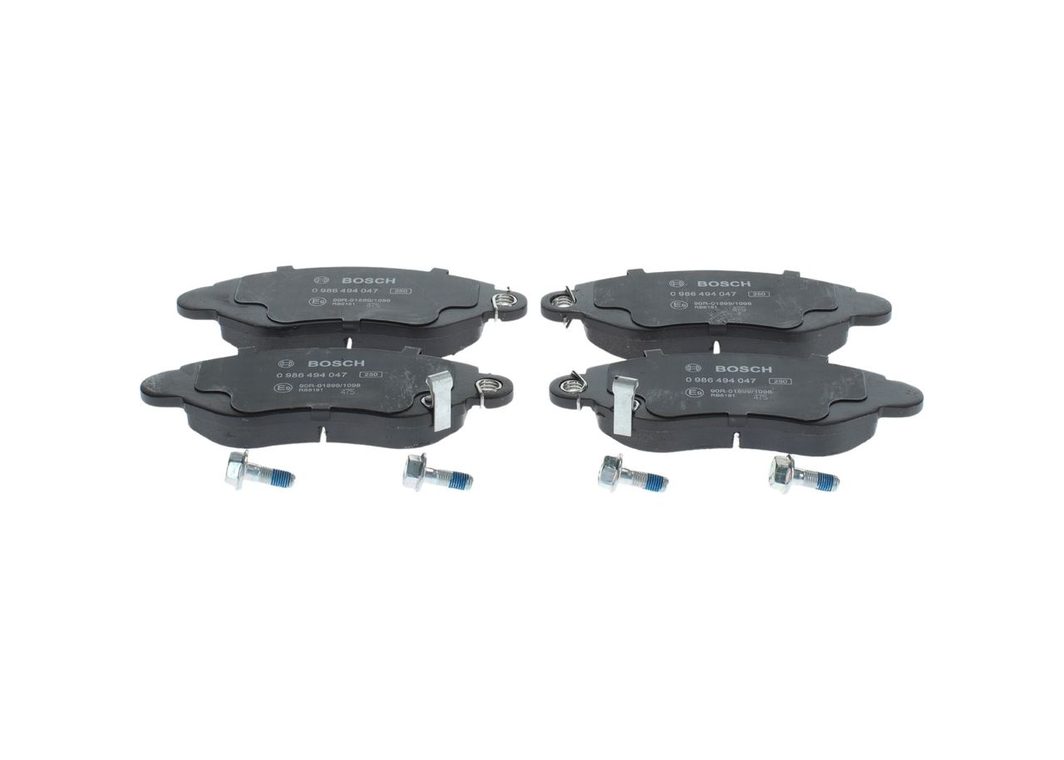 Гальмівні колодки дискові BOSCH 0986494047 - zapix