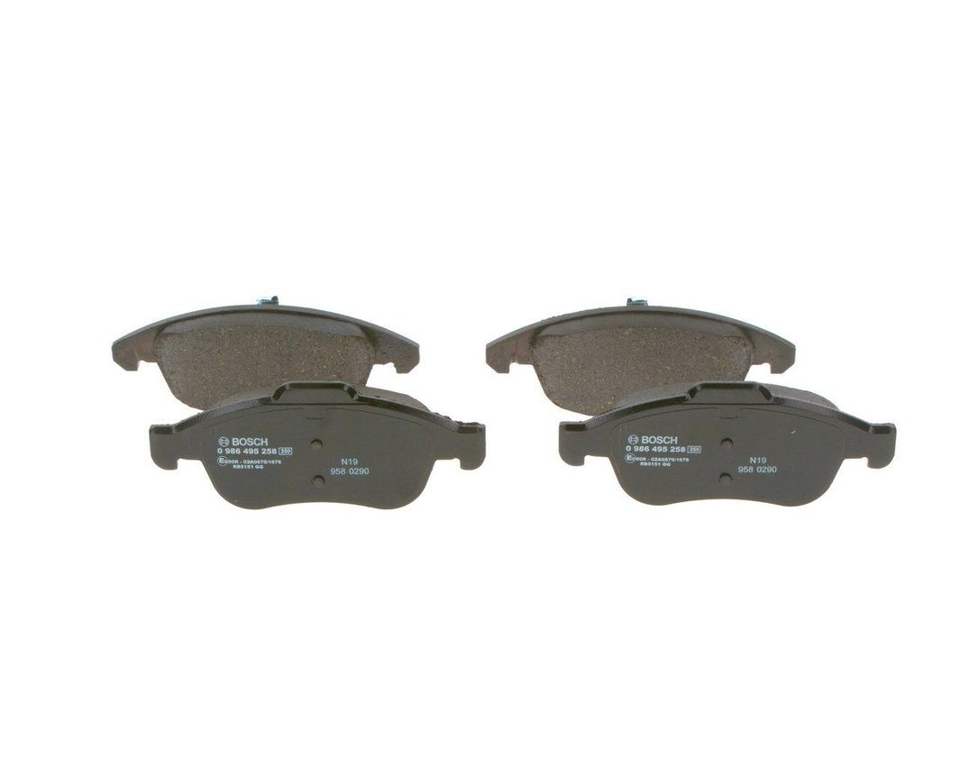 Гальмівні колодки дискові BOSCH 0986495258 - zapix