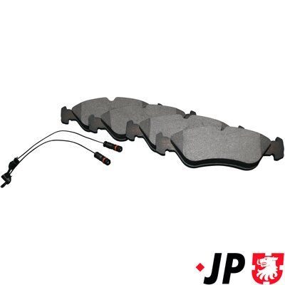 Гальмівні колодки дискові JP GROUP 1163705510 - zapix