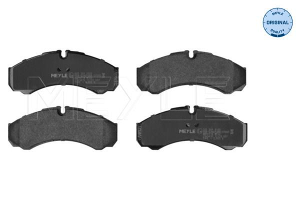 Гальмівні колодки дискові MEYLE 0252912120 - zapix