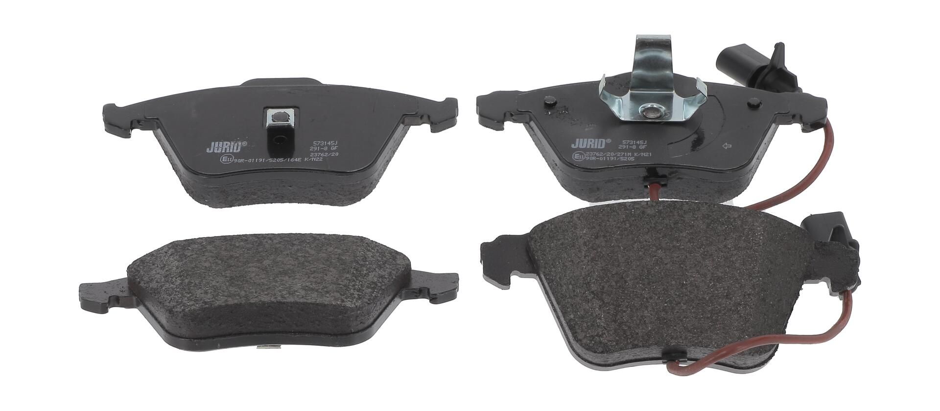 Гальмівні колодки дискові JURID 573145J - zapix