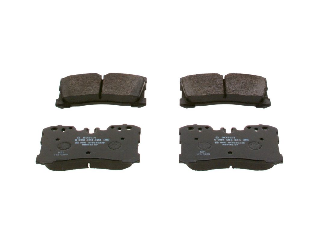 Гальмівні колодки дискові BOSCH 0986494423 - zapix