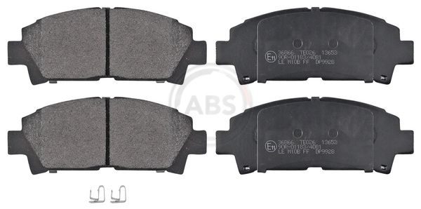 Гальмівні колодки дискові A.B.S. 36866 - zapix