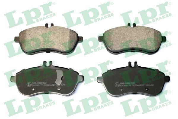Гальмівні колодки дискові LPR 05P1340