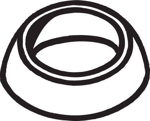 Прокладка вихлопної системи BOSAL 256859 - zapix