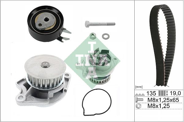 Комплект ременя ГРМ SCHAEFFLER INA 530016631 - zapix