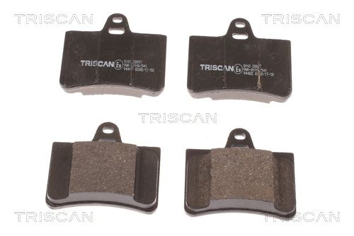 Гальмівні колодки дискові TRISCAN 811028017 - zapix