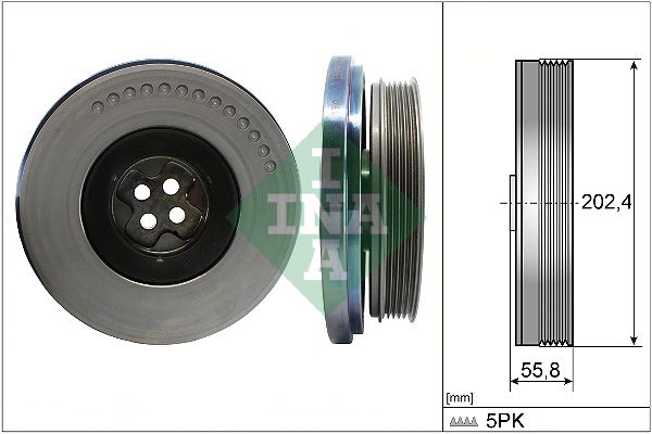 Шків колінвалу SCHAEFFLER INA 544060310 - zapix