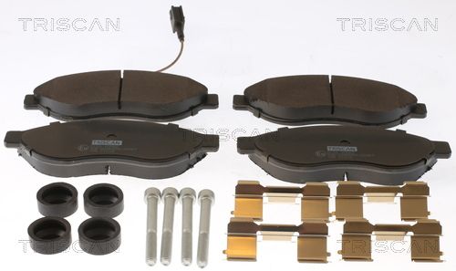 Гальмівні колодки дискові TRISCAN 811010562 - zapix