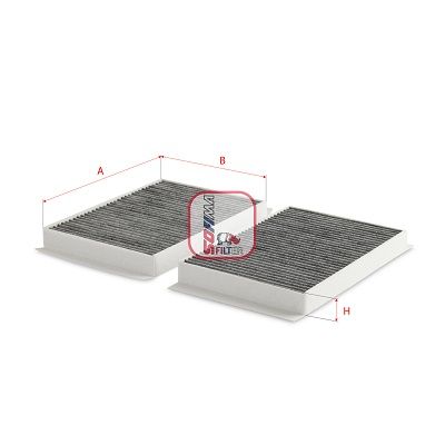 Фільтр салону SOFIMA S4394CA - zapix