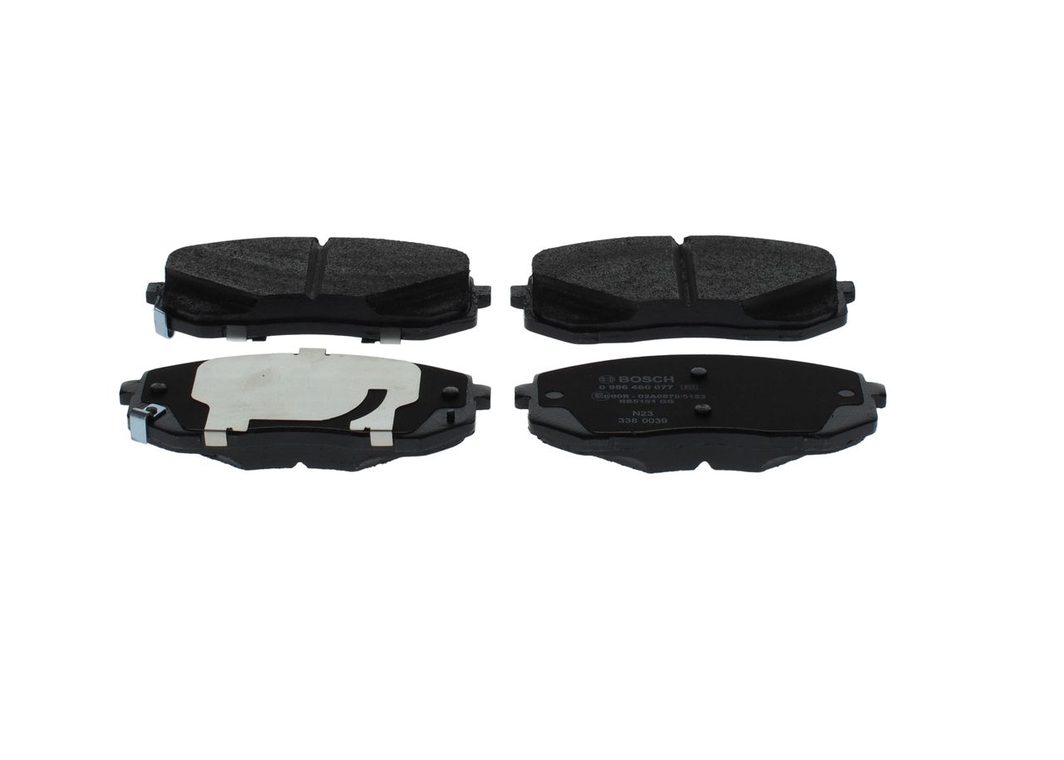 Гальмівні колодки дискові BOSCH 0986460077 - zapix