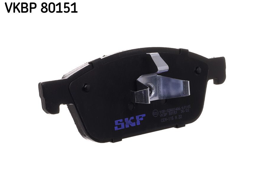 Гальмівні колодки дискові SKF VKBP80151 - zapix