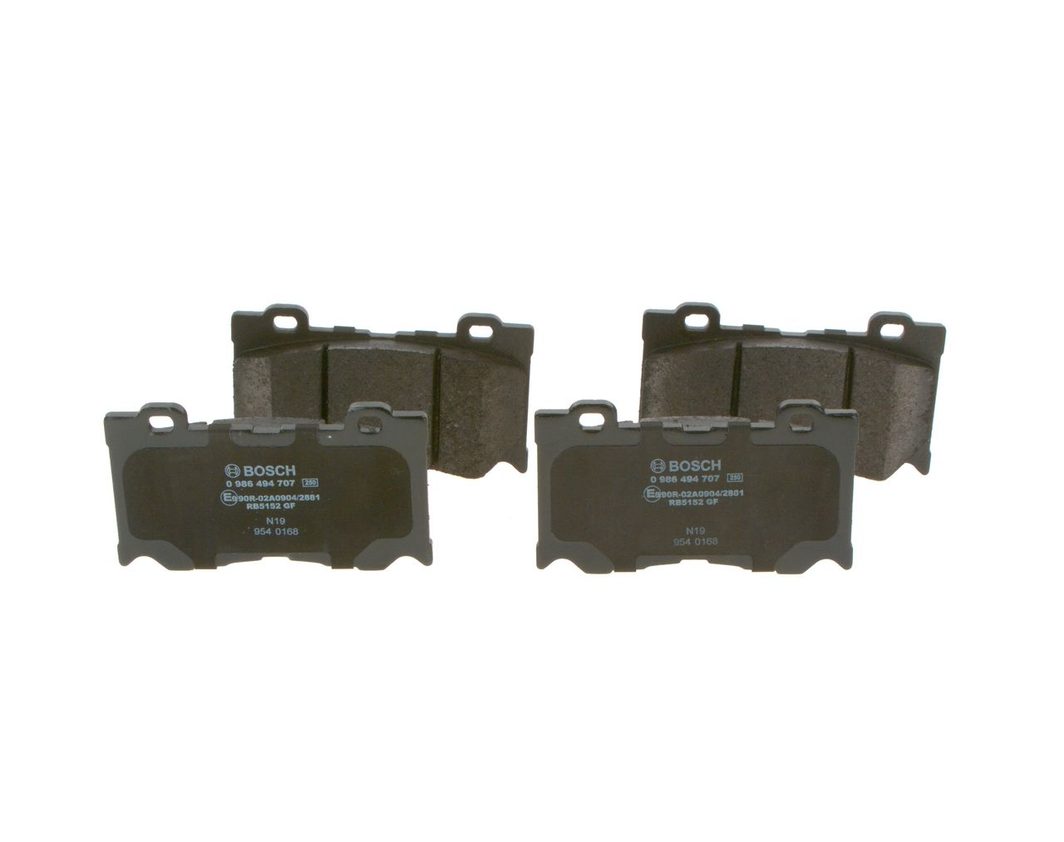 Гальмівні колодки дискові BOSCH 0986494707 - zapix