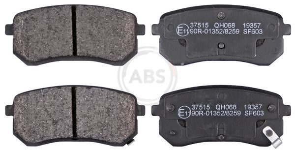 Гальмівні колодки дискові A.B.S. 37515 - zapix