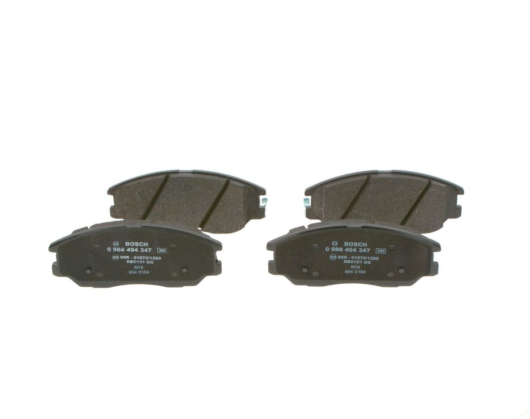 Гальмівні колодки дискові BOSCH 0986494347 - zapix