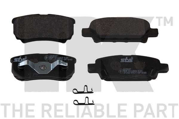 Гальмівні колодки дискові NK 223027 - zapix