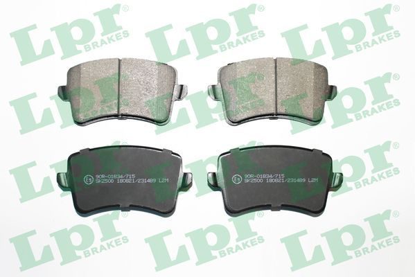 Гальмівні колодки дискові LPR 05P1489