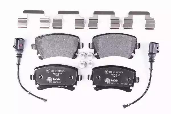Гальмівні колодки дискові HELLA PAGID 8DB355011531 - zapix