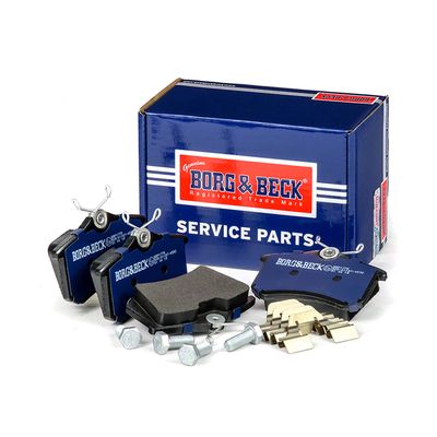 Гальмівні колодки дискові BORG & BECK BBP1778 - zapix