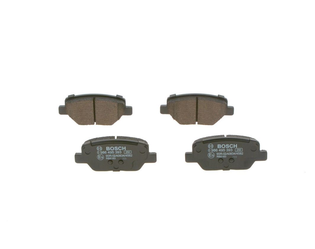 Гальмівні колодки дискові BOSCH 0986495393 - zapix