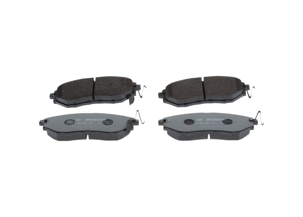Гальмівні колодки дискові BOSCH 0986495156 - zapix