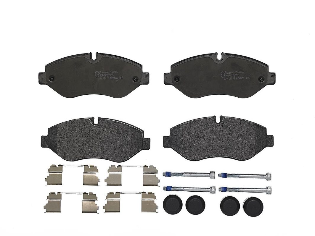 Гальмівні колодки дискові BREMBO PA6026 - zapix