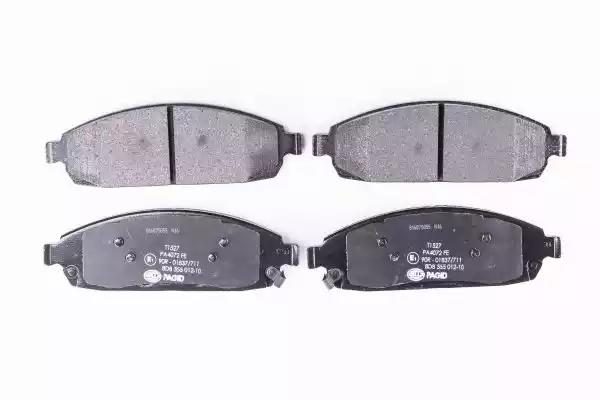 Гальмівні колодки дискові HELLA PAGID 8DB355012101 - zapix