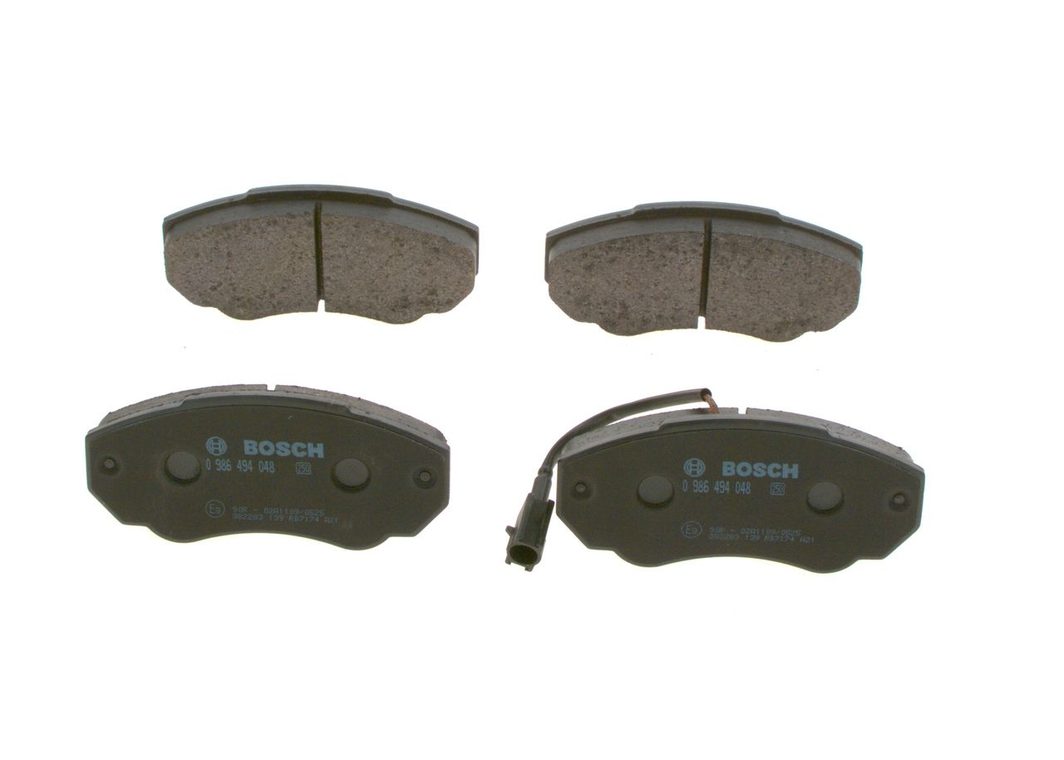 Гальмівні колодки дискові BOSCH 0986494048 - zapix