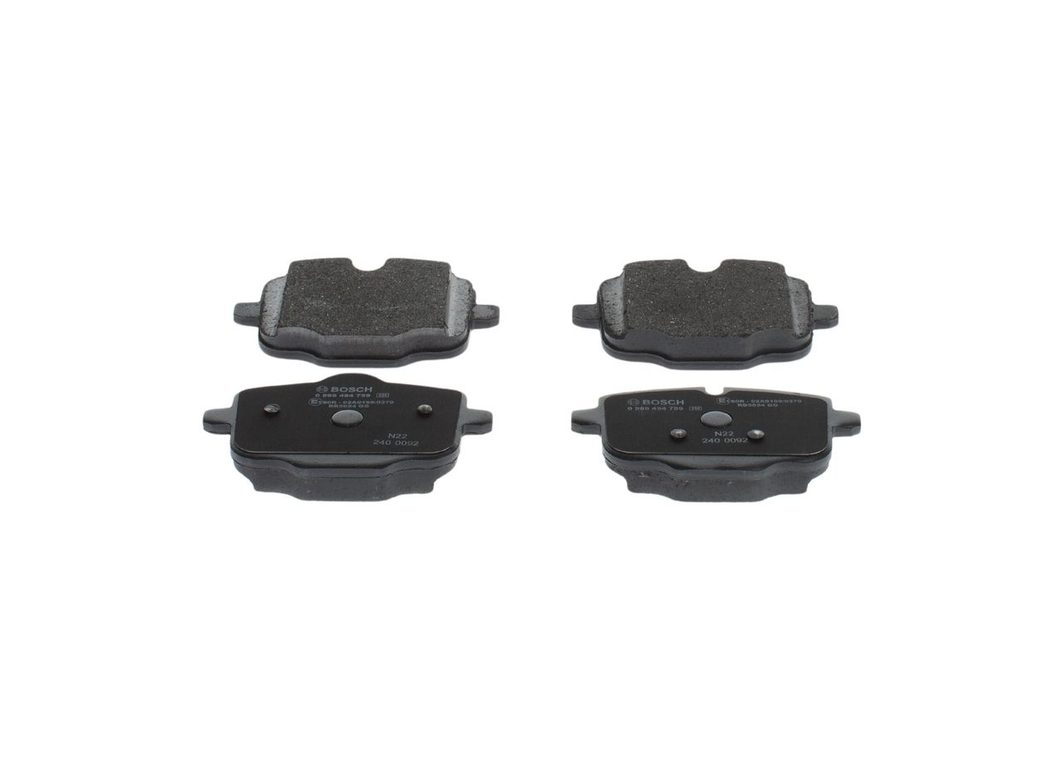 Гальмівні колодки дискові BOSCH 0986494759 - zapix