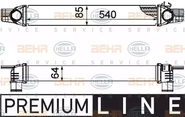Інтеркулер HELLA 8ML376746531 - zapix