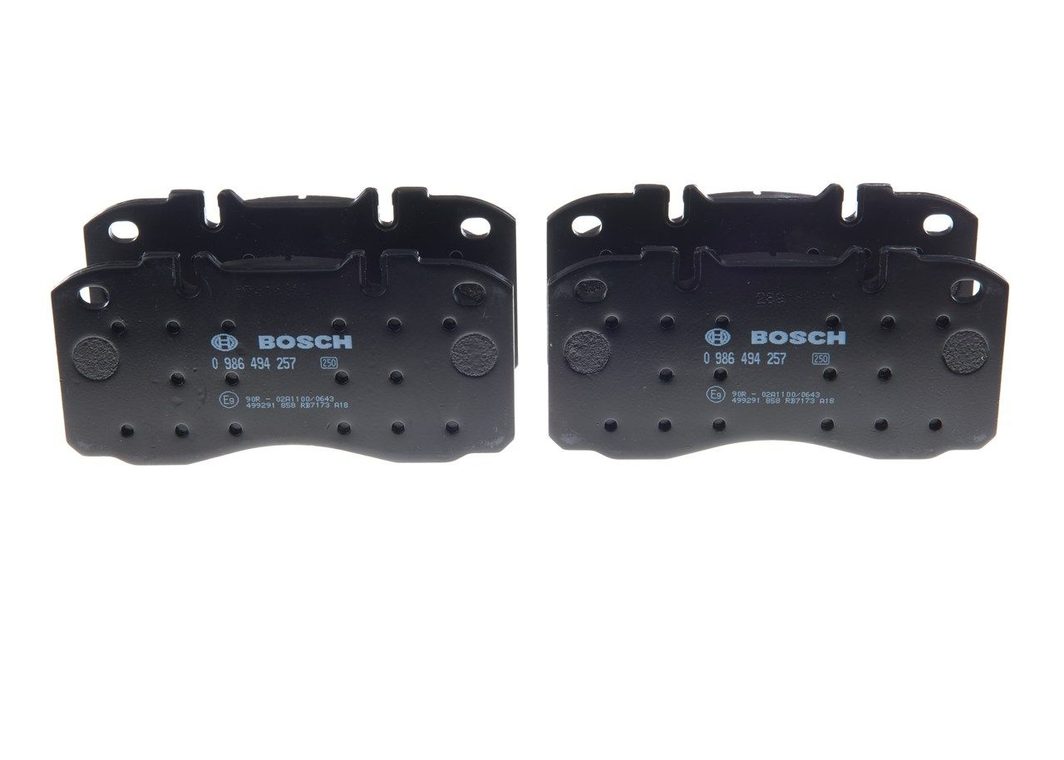 Гальмівні колодки дискові BOSCH 0986494257 - zapix