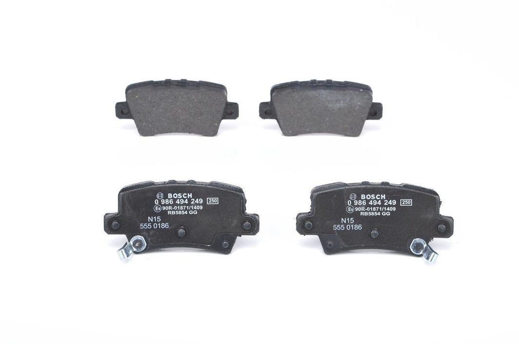 Гальмівні колодки дискові BOSCH 0986494249 - zapix