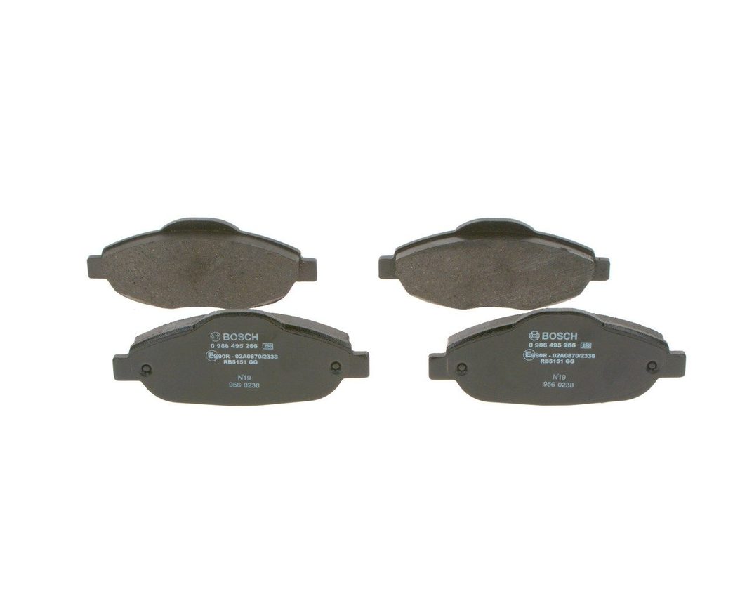 Гальмівні колодки дискові BOSCH 0986495266 - zapix