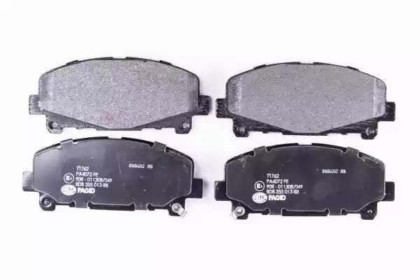 Гальмівні колодки дискові HELLA PAGID 8DB355013881 - zapix