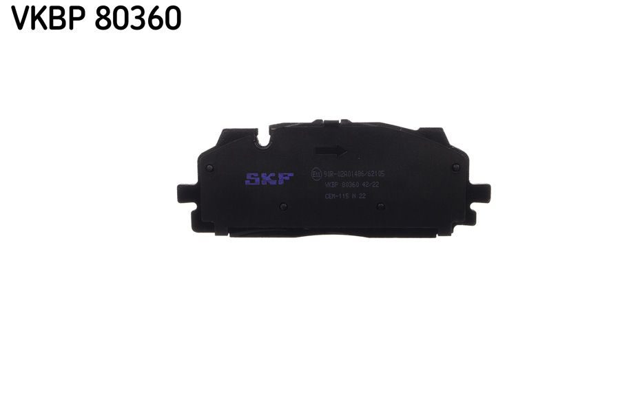 Гальмівні колодки дискові SKF VKBP80360 - zapix