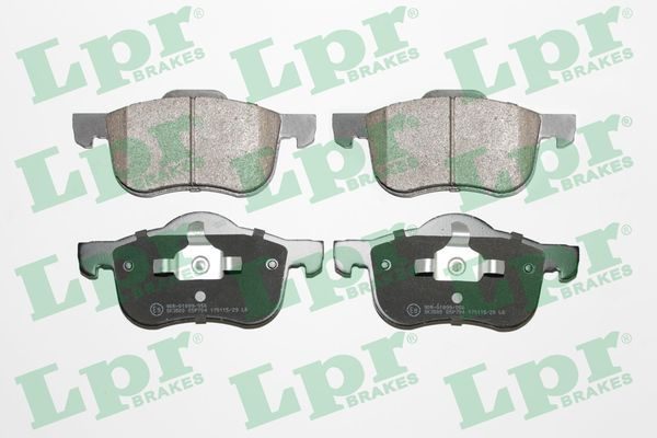 Гальмівні колодки дискові LPR 05P704 - zapix