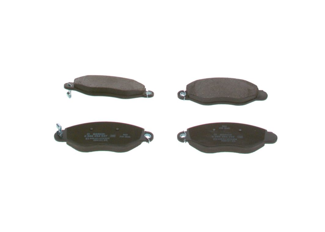 Гальмівні колодки дискові BOSCH 0986494037