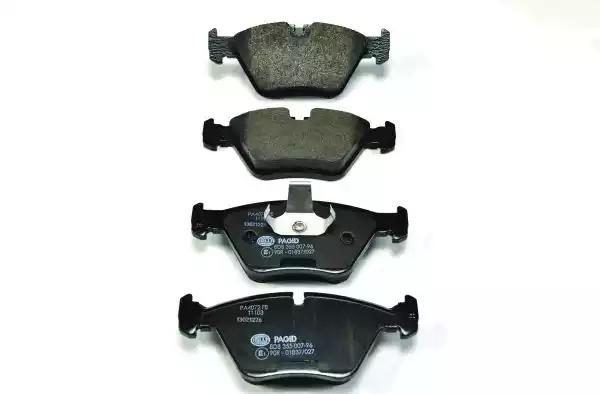 Гальмівні колодки дискові HELLA PAGID 8DB355007961 - zapix