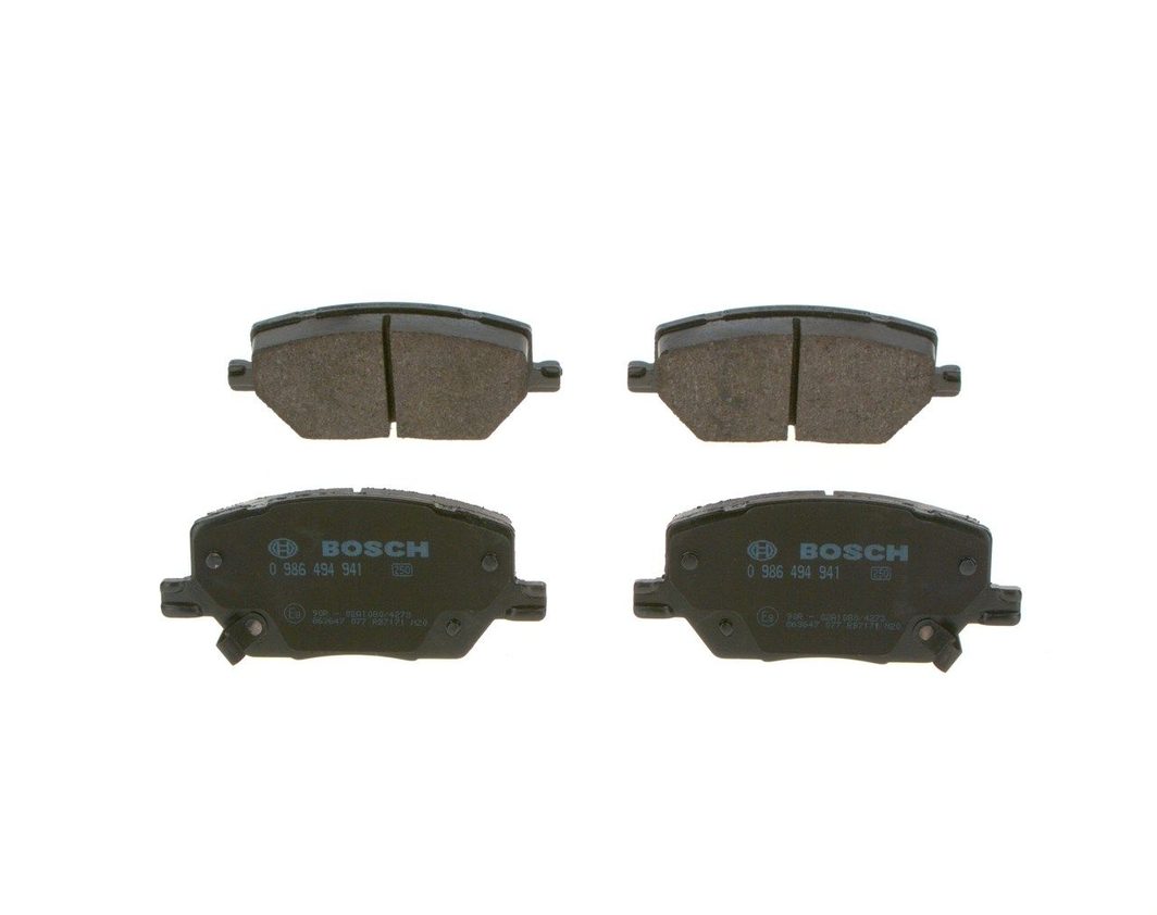 Гальмівні колодки дискові BOSCH 0986494941 - zapix