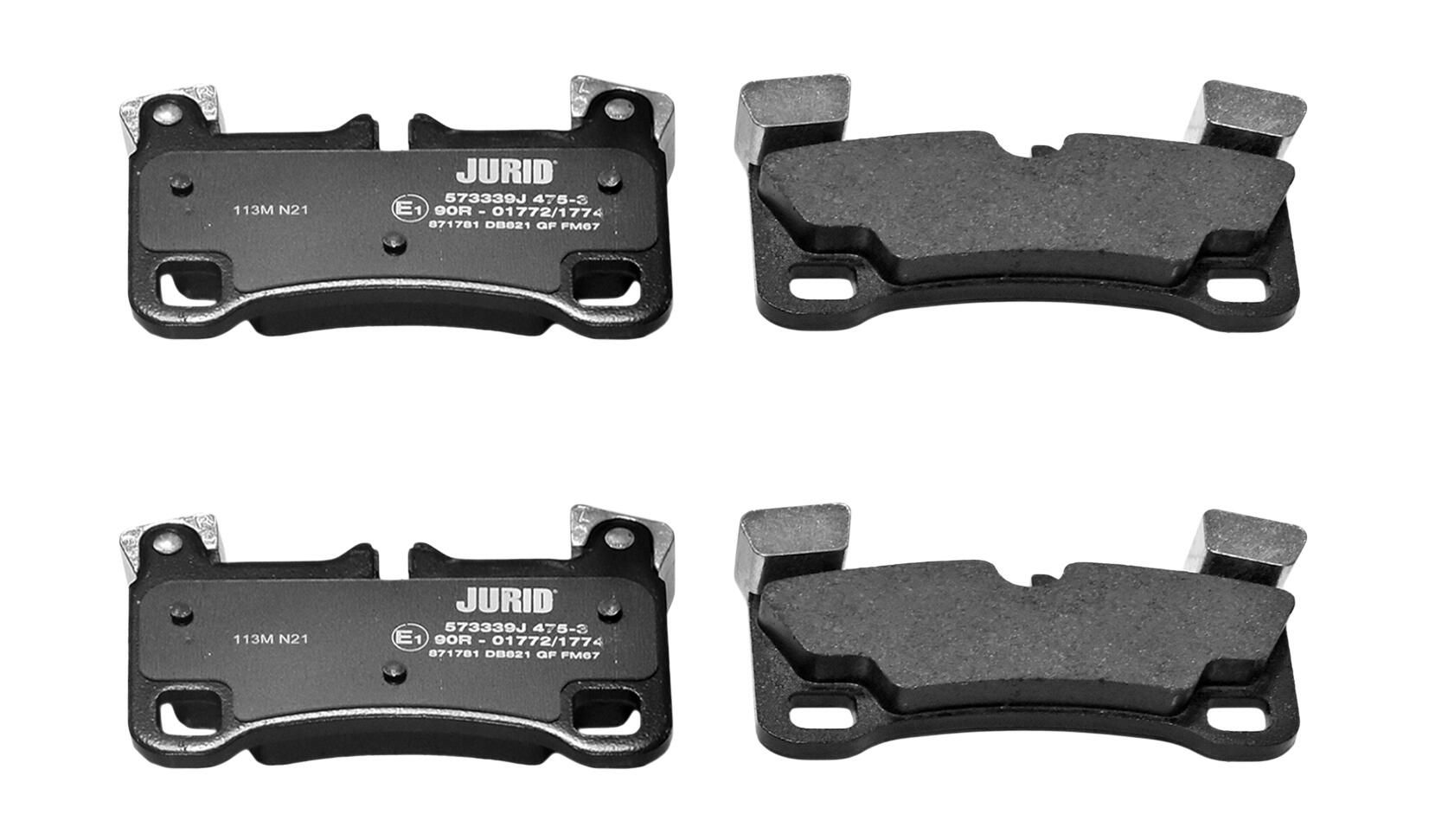 Гальмівні колодки дискові JURID 573339J - zapix