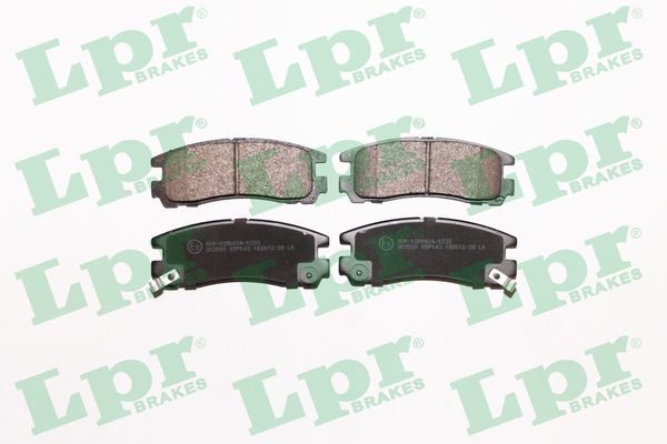 Гальмівні колодки дискові LPR 05P043