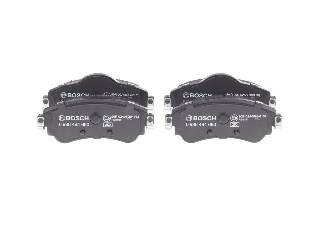 Гальмівні колодки дискові BOSCH 0986494690 - zapix