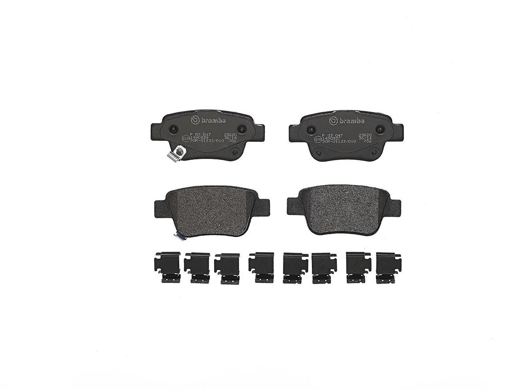Гальмівні колодки дискові BREMBO P83047 - zapix