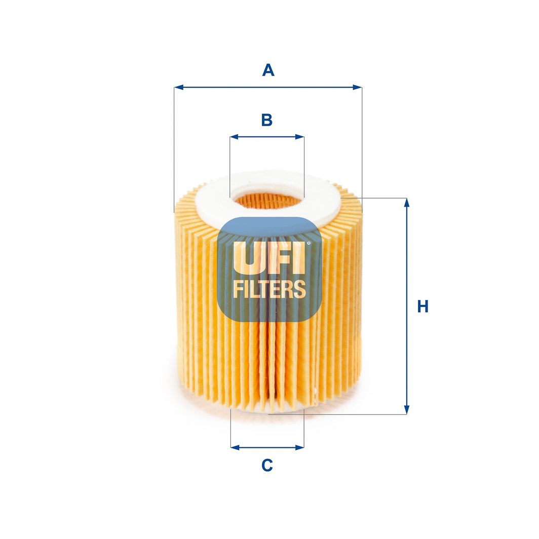 Оливний фільтр UFI 2505600 - zapix
