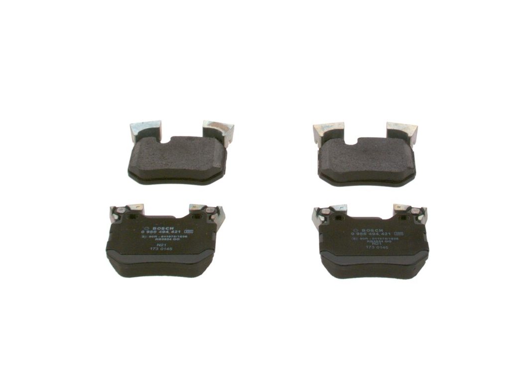 Гальмівні колодки дискові BOSCH 0986494421 - zapix