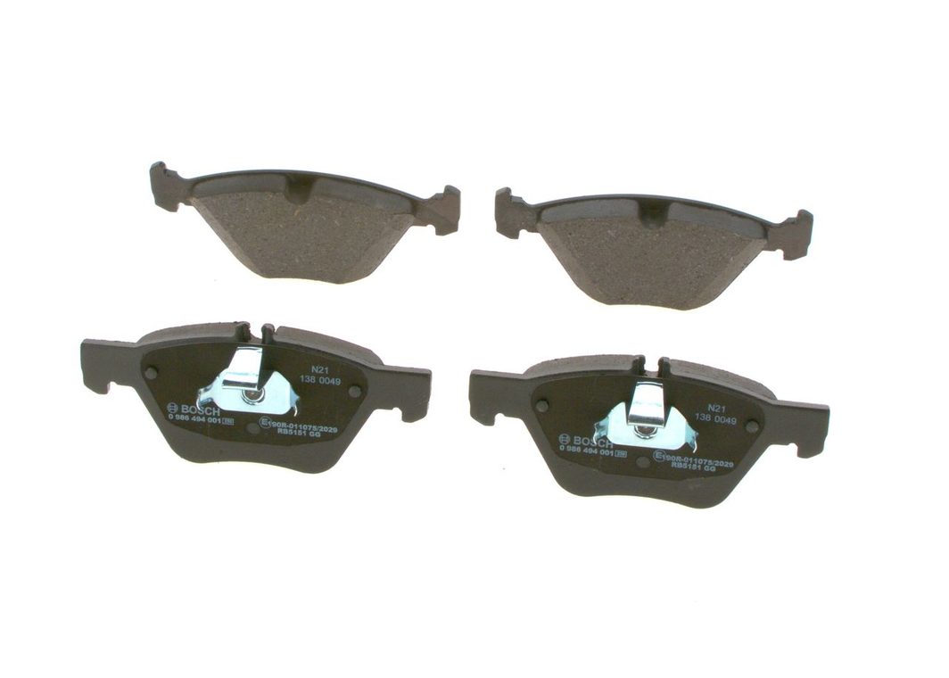 Гальмівні колодки дискові BOSCH 0986494001 - zapix