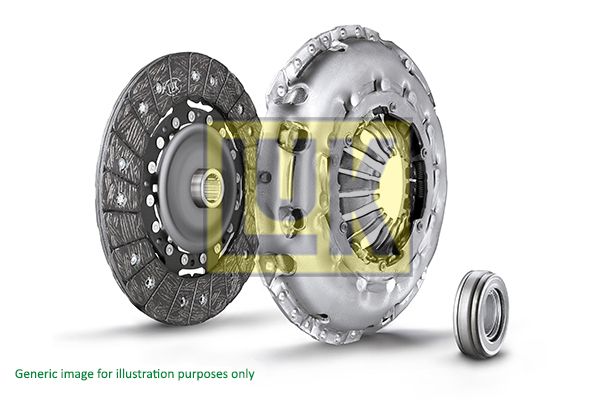 Комплект зчеплення SCHAEFFLER LUK 624215800 - zapix