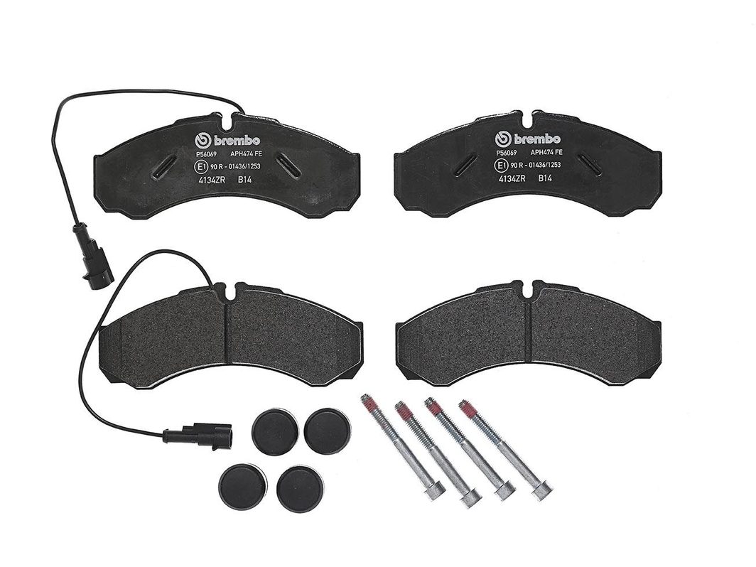 Гальмівні колодки дискові BREMBO P56069 - zapix