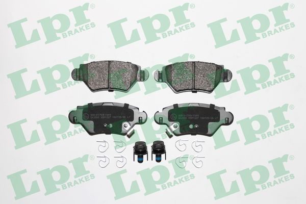Тормозные колодки дисковые LPR 05P1227