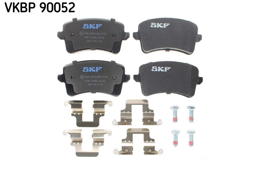 Гальмівні колодки дискові SKF VKBP90052 - zapix